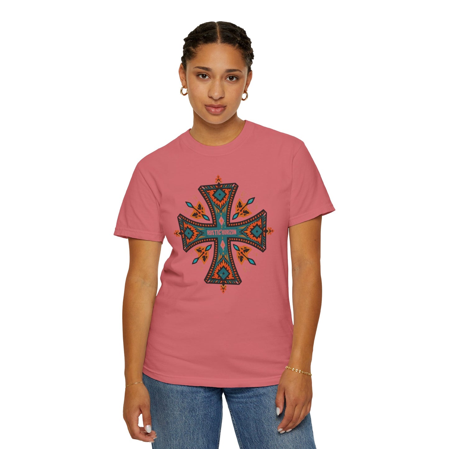 Style Rustic Horizon UNISEX T-Shirt｜Festival Wear, Casual Outfit, Gift for Nature Lovers, Vintage Style Tee, Summer Essential