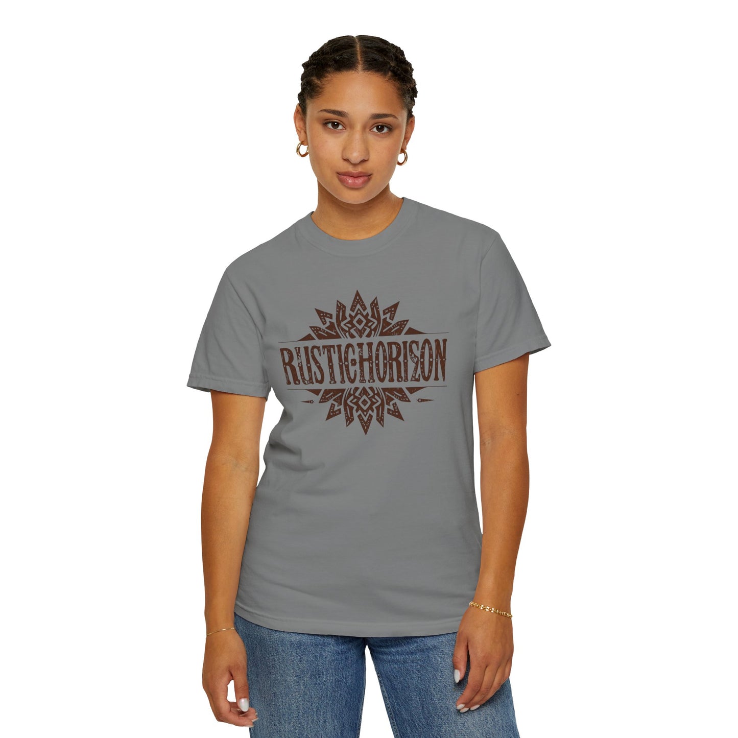 Style Rustic Horizon UNISEX T-Shirt｜Festival Wear, Casual Outfit, Gift for Nature Lovers, Vintage Style Tee, Summer Essential