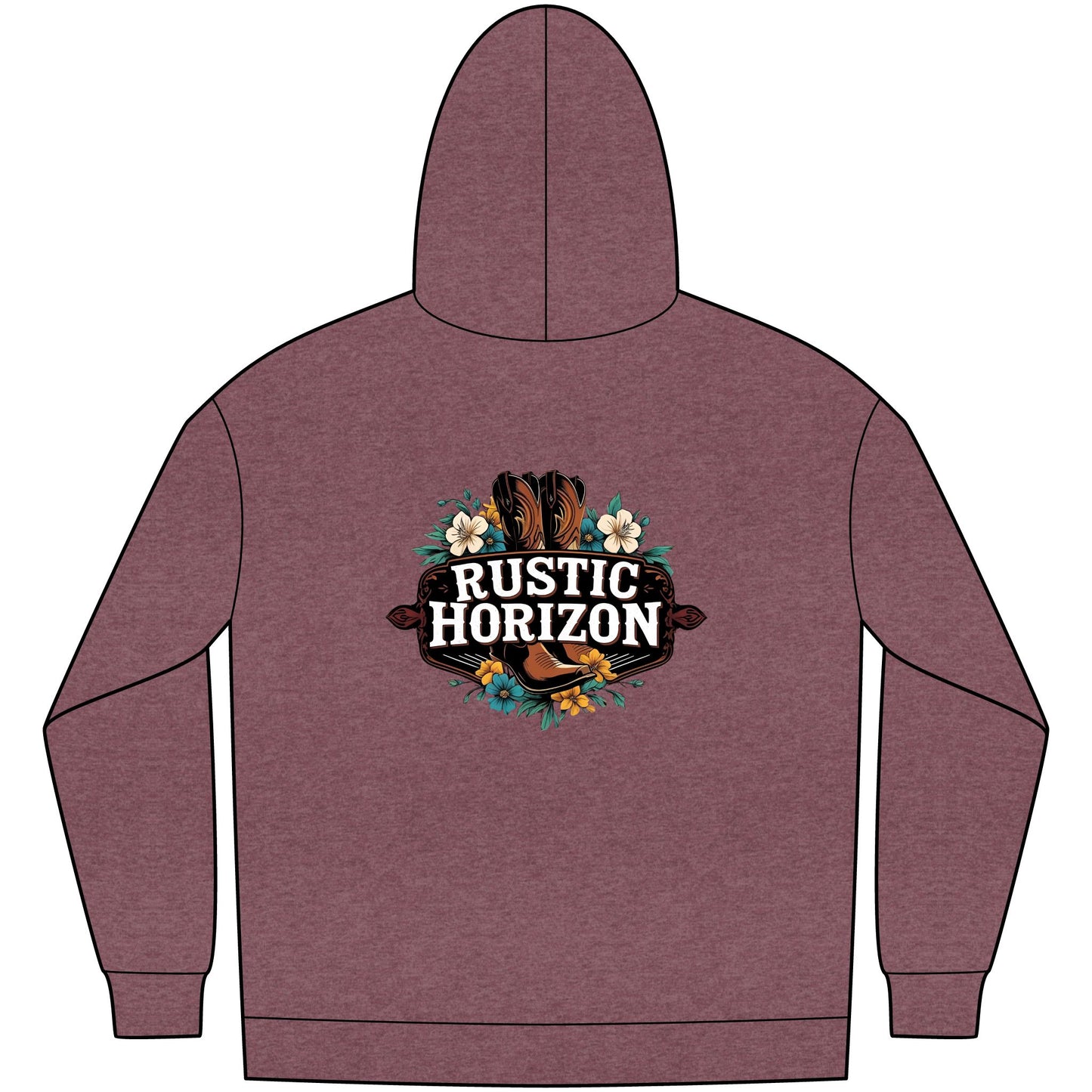 Cowgirl Unisex Western Fleece Hoodie, Rustic Fashion Sweatshirt, Cozy Winter Apparel, Gift for Rodeo Lovers, Casual Outdoor Clothing