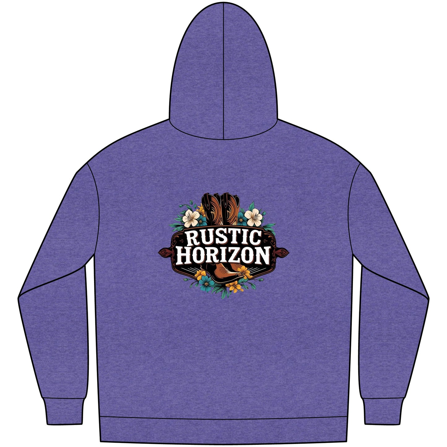 Cowgirl Unisex Western Fleece Hoodie, Rustic Fashion Sweatshirt, Cozy Winter Apparel, Gift for Rodeo Lovers, Casual Outdoor Clothing