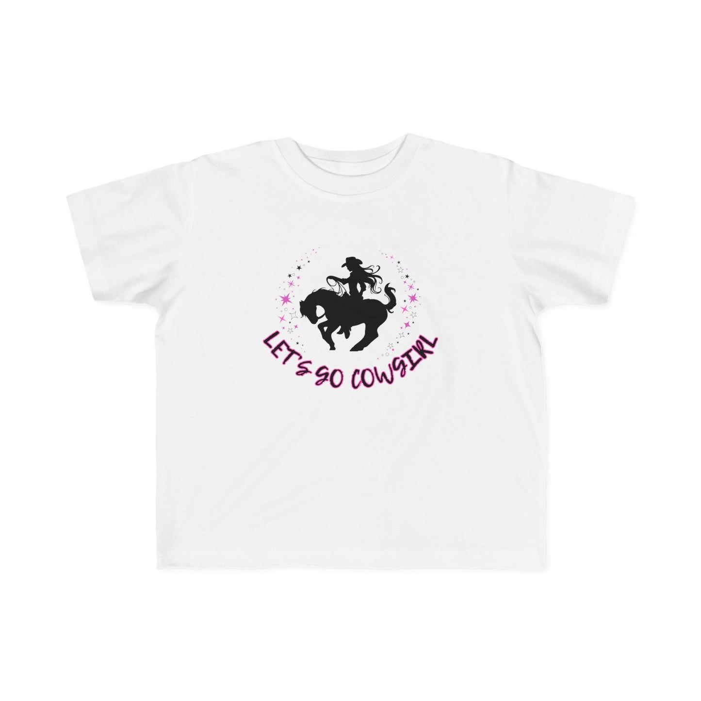 LET'S GO COWGIRL ENFANT Toddler's Fine Jersey Tee