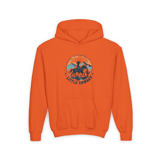 LITTLE COWBOY Youth Heavy Blend Hooded Sweatshirt