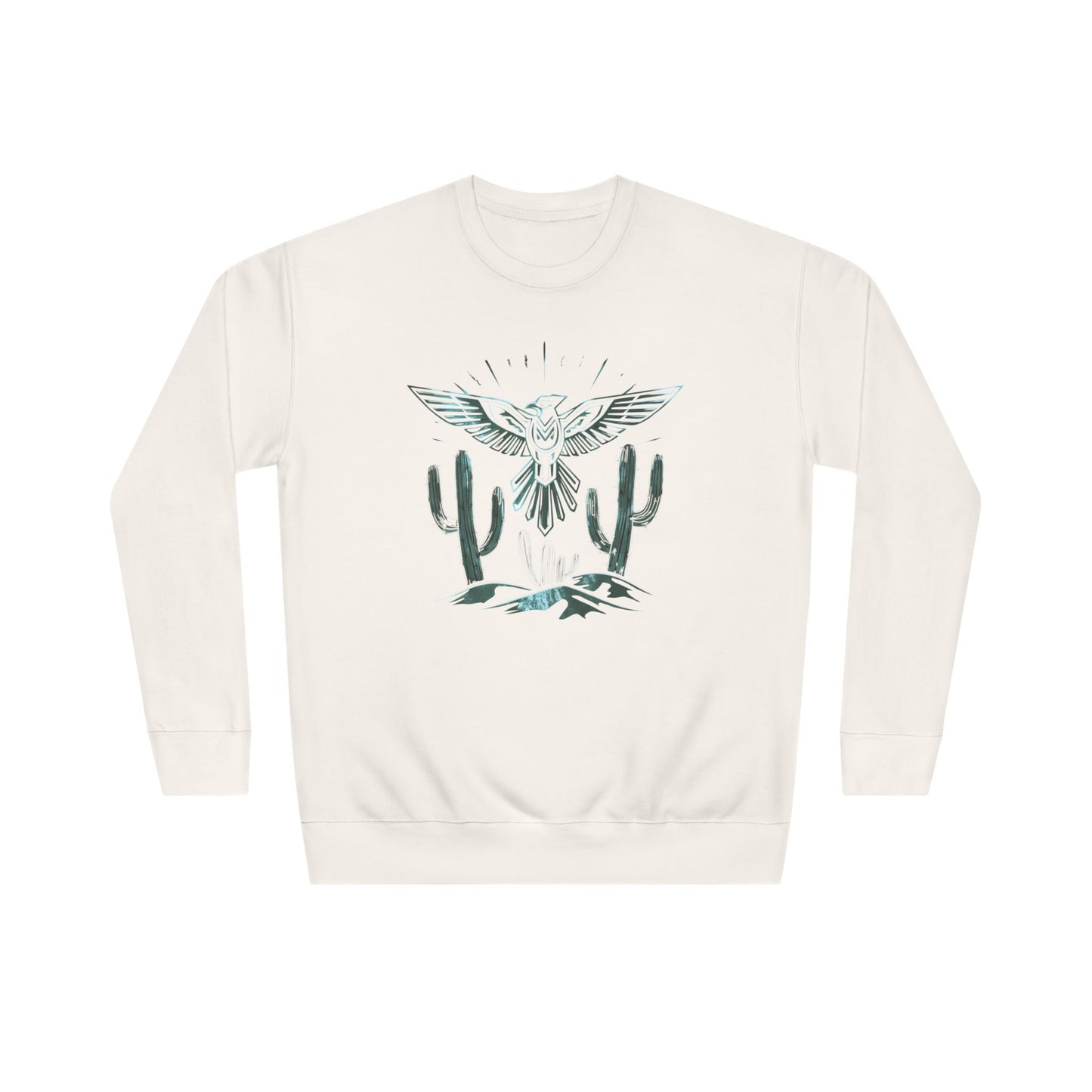 Thunderbird eagle Unisex Crew Sweatshirt - Cozy Cultural Artwear