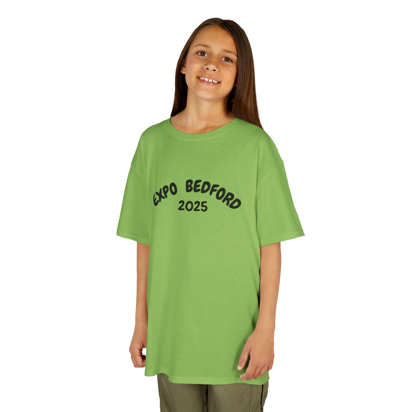 Expo Bedford 2025 Kids Cotton Tee, Youth Festival Shirt, Event T-Shirt, Kid’s Adventure Tee, Summer Celebration Top