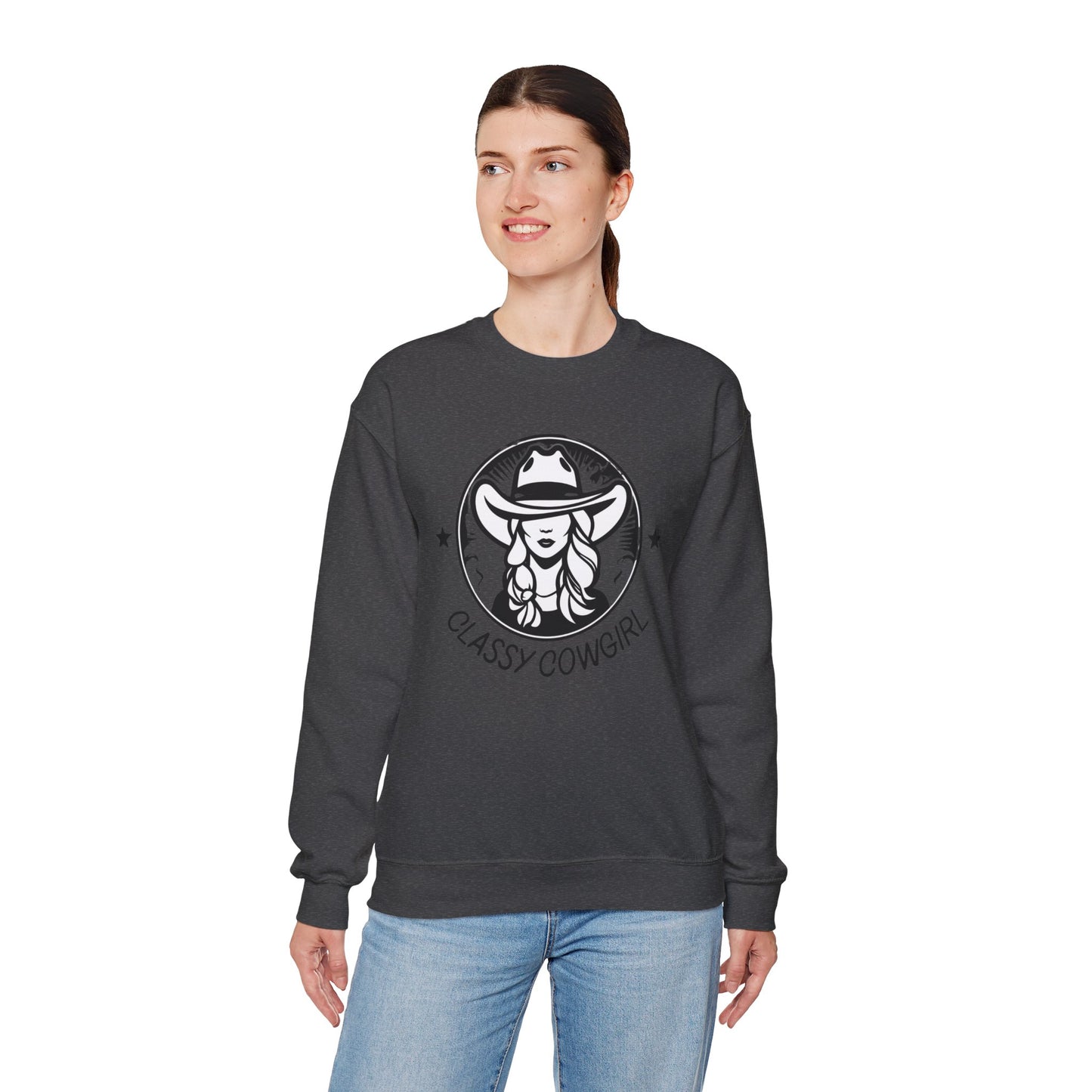 Classy Cowgirl Fashion Sweatshirt