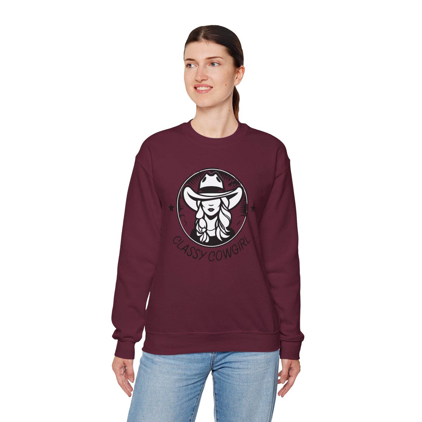 Classy Cowgirl Fashion Sweatshirt