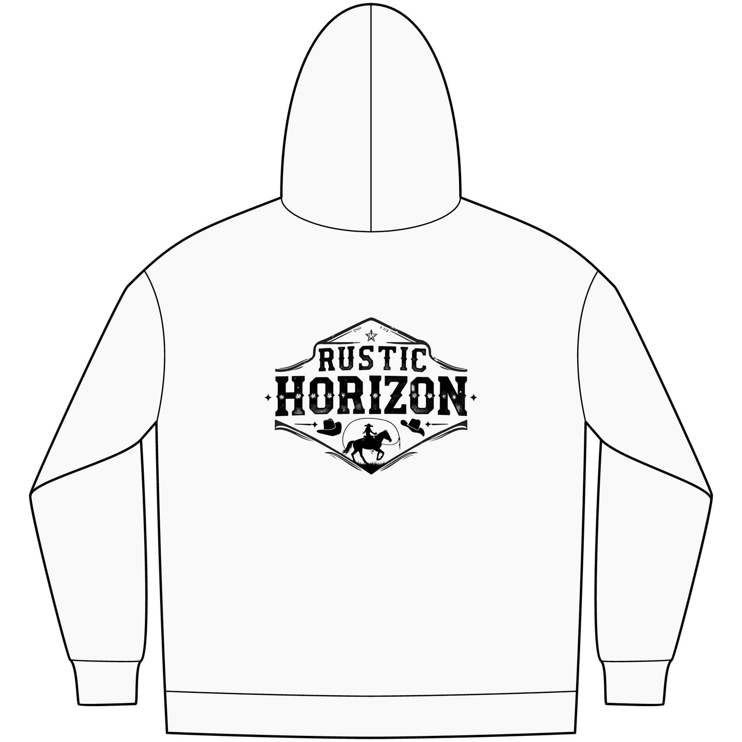 Cowgirl Unisex Western Fleece Hoodie, Rustic Fashion Sweatshirt, Cozy Winter Apparel, Gift for Rodeo Lovers, Casual Outdoor Clothing