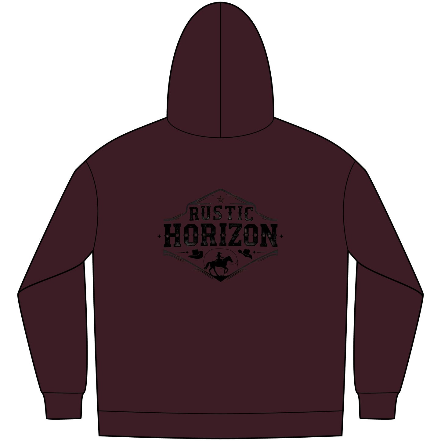 Cowgirl Unisex Western Fleece Hoodie, Rustic Fashion Sweatshirt, Cozy Winter Apparel, Gift for Rodeo Lovers, Casual Outdoor Clothing