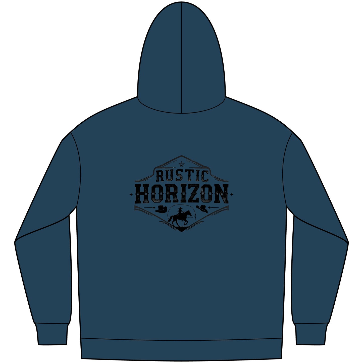 Cowgirl Unisex Western Fleece Hoodie, Rustic Fashion Sweatshirt, Cozy Winter Apparel, Gift for Rodeo Lovers, Casual Outdoor Clothing