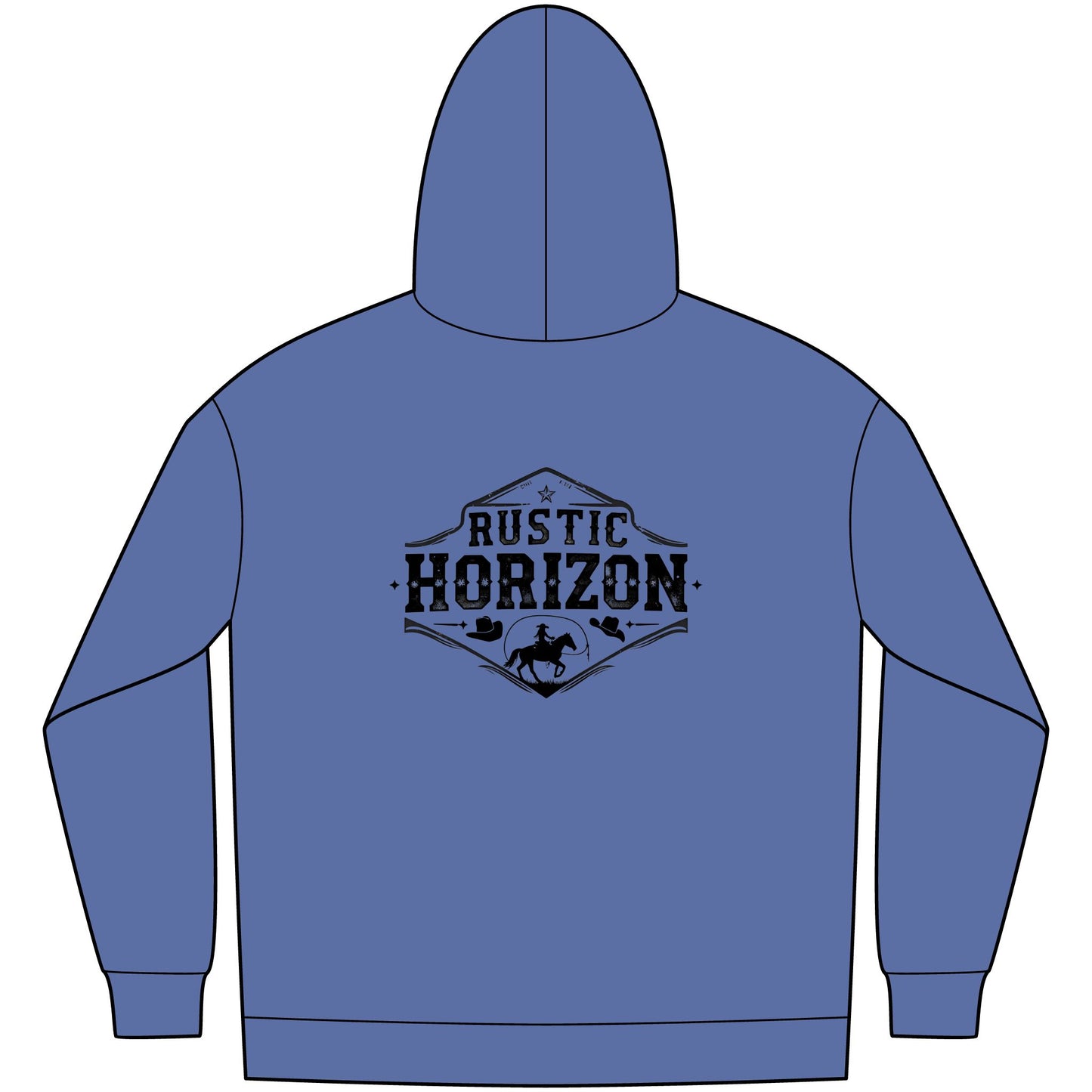 Cowgirl Unisex Western Fleece Hoodie, Rustic Fashion Sweatshirt, Cozy Winter Apparel, Gift for Rodeo Lovers, Casual Outdoor Clothing