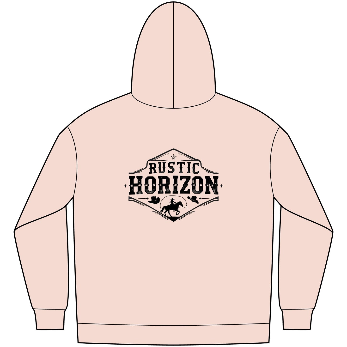 Cowgirl Unisex Western Fleece Hoodie, Rustic Fashion Sweatshirt, Cozy Winter Apparel, Gift for Rodeo Lovers, Casual Outdoor Clothing