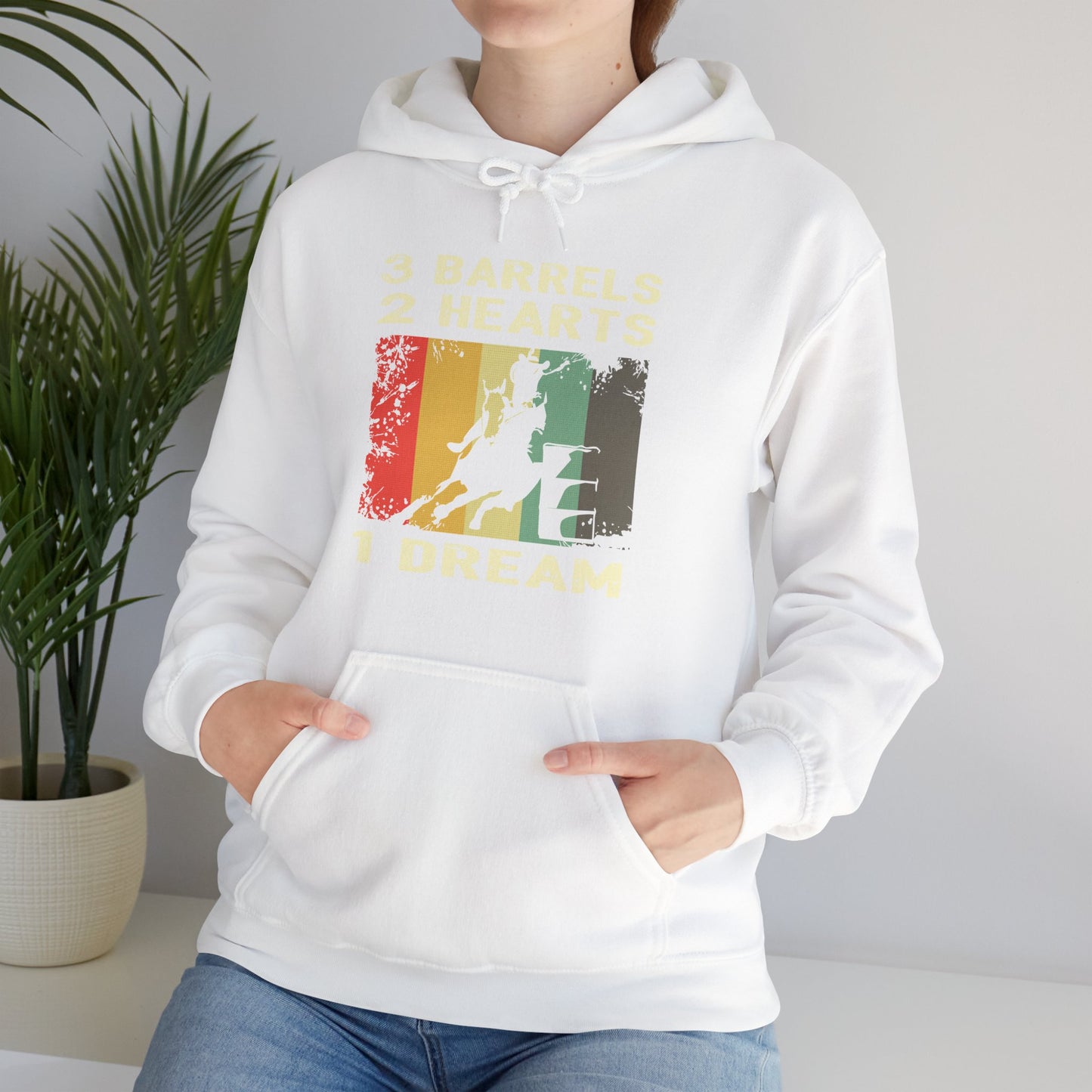 BARREL RACING Unisex Heavy Blend™ Hooded Sweatshirt