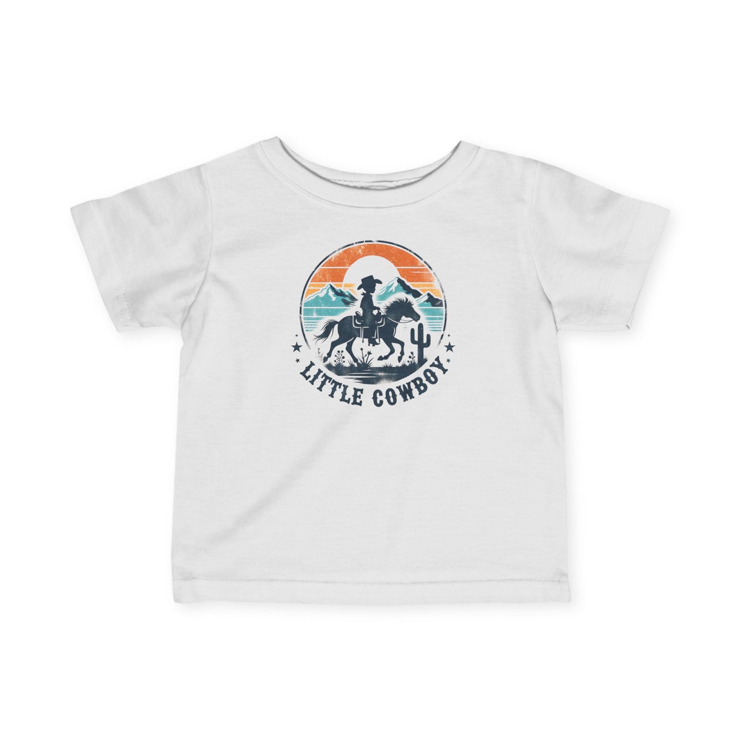 Infant Fine Jersey Tee LITTLE COWBOY
