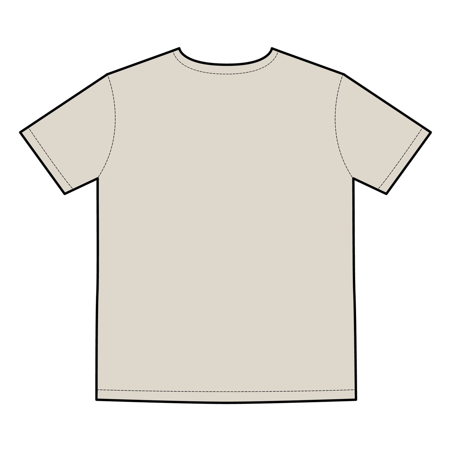 Desert Sunset Cactus Tee | Men's Basic T-Shirt | Perfect for Summer Outings & Nature Lovers