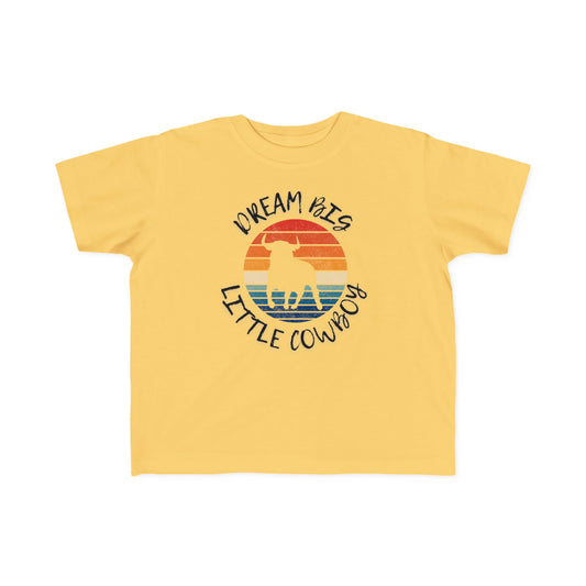 DREAM BIG LITTLE COWBOY ENFANT Toddler's Fine Jersey Tee