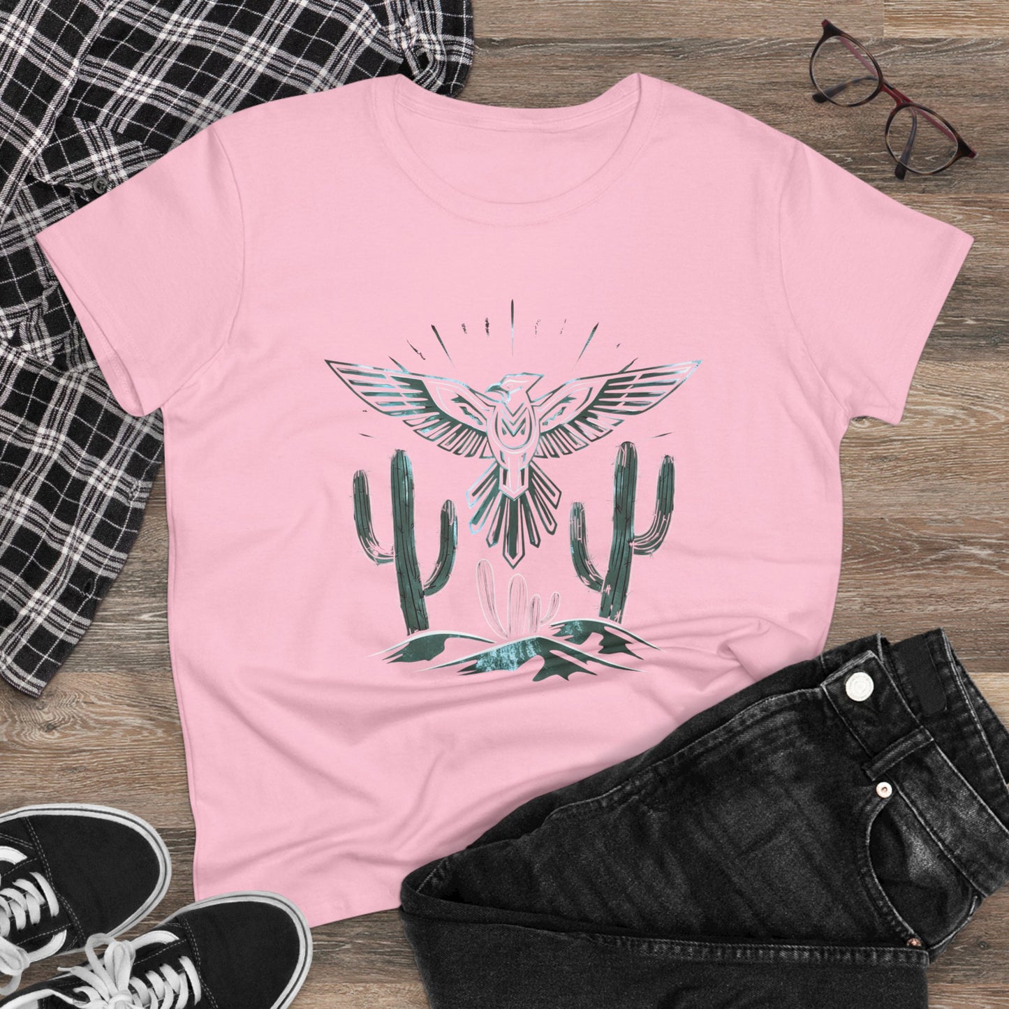 Women's Tee - Thunderbird Western Fashion Cowgirl