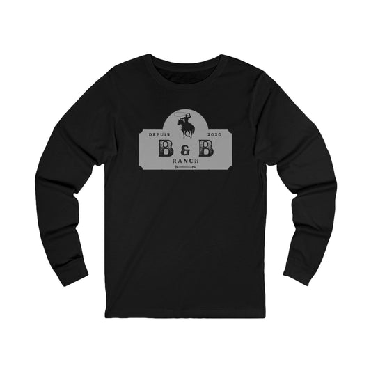 RANCH B & B LOGO Unisex Jersey Long Sleeve Tee