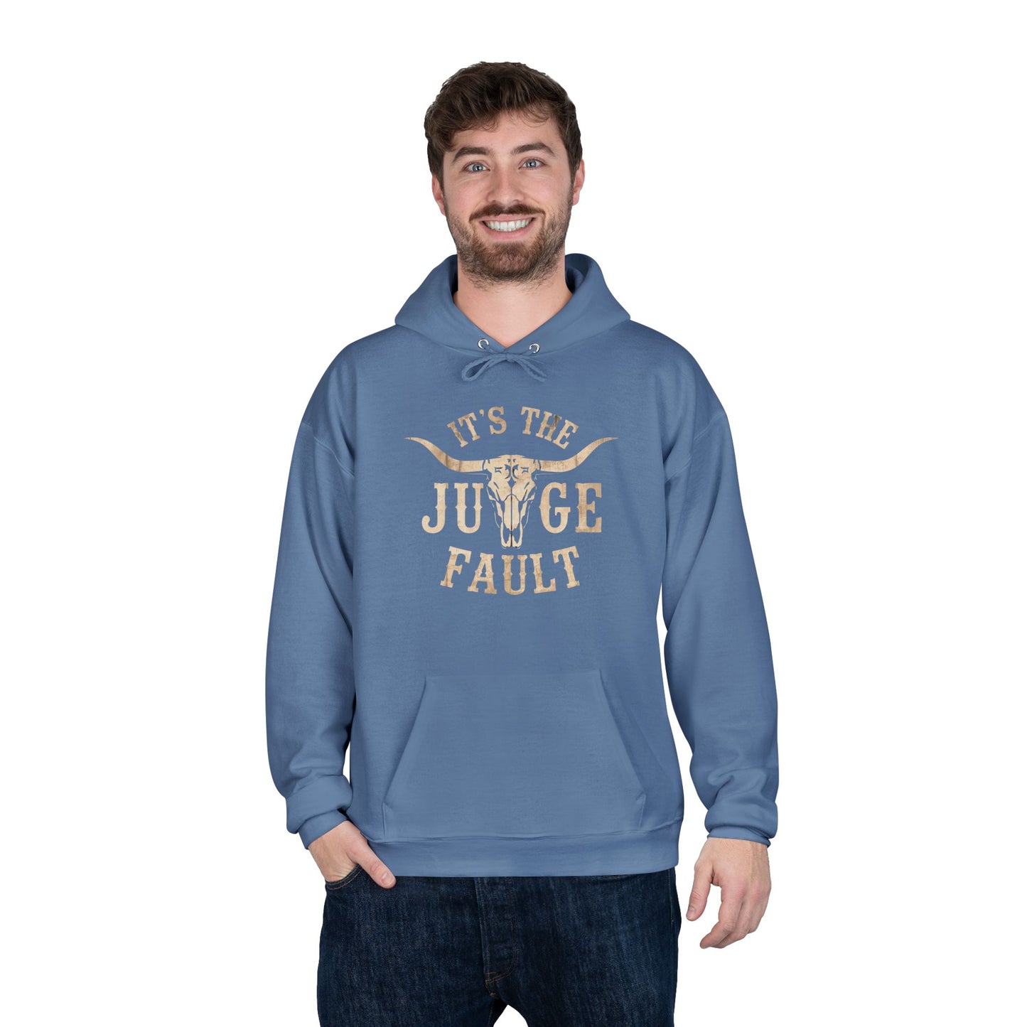 IT'S THE JUDGE FAULT Unisex EcoSmart® Pullover Hoodie Sweatshirt