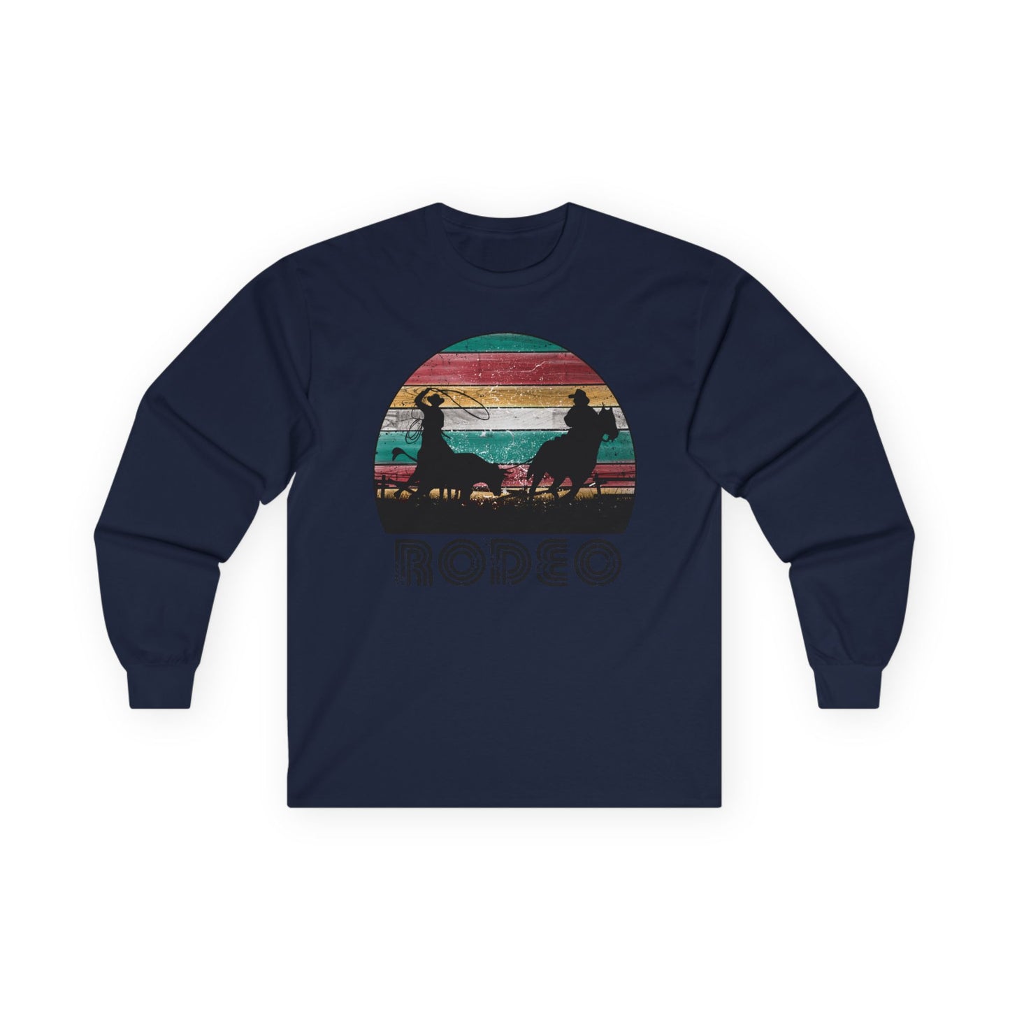 Unisex Ultra Cotton Long Sleeve Tee TEAM ROPING