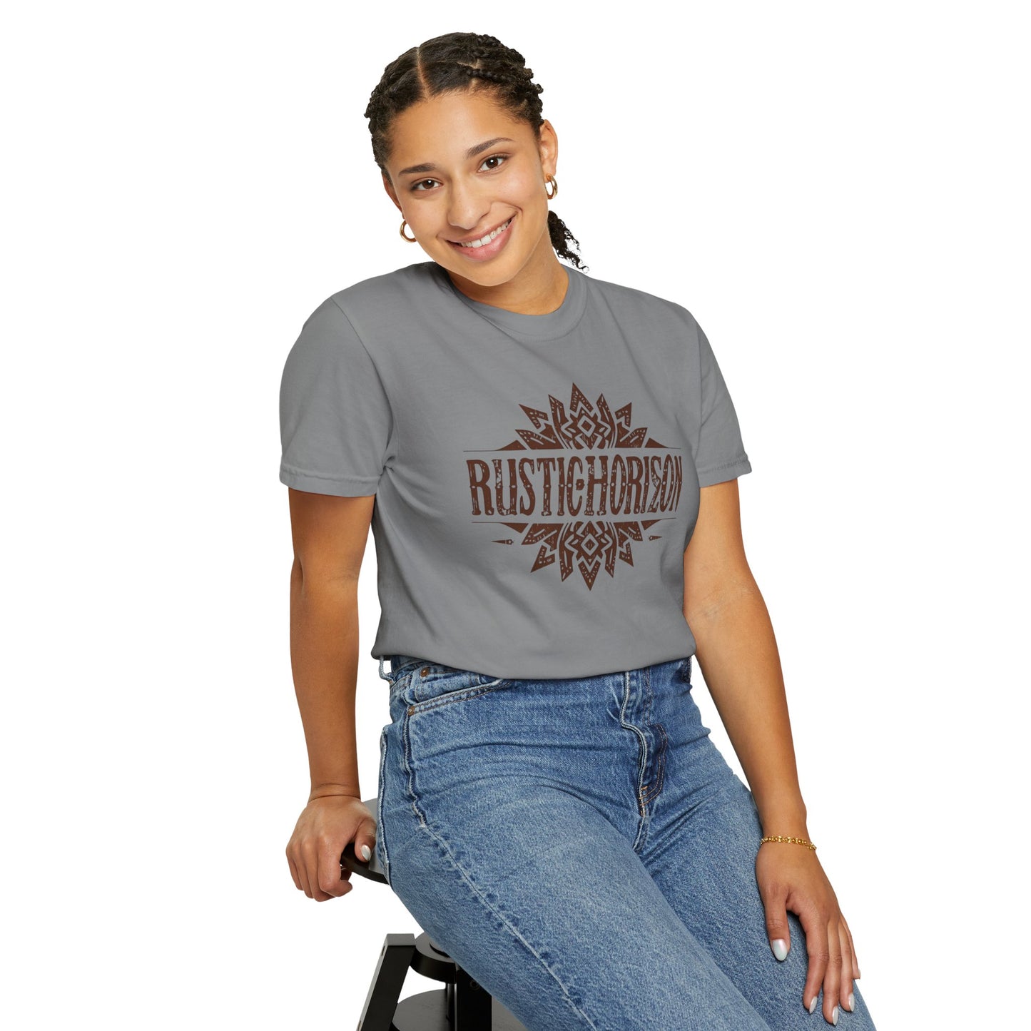 Style Rustic Horizon UNISEX T-Shirt｜Festival Wear, Casual Outfit, Gift for Nature Lovers, Vintage Style Tee, Summer Essential