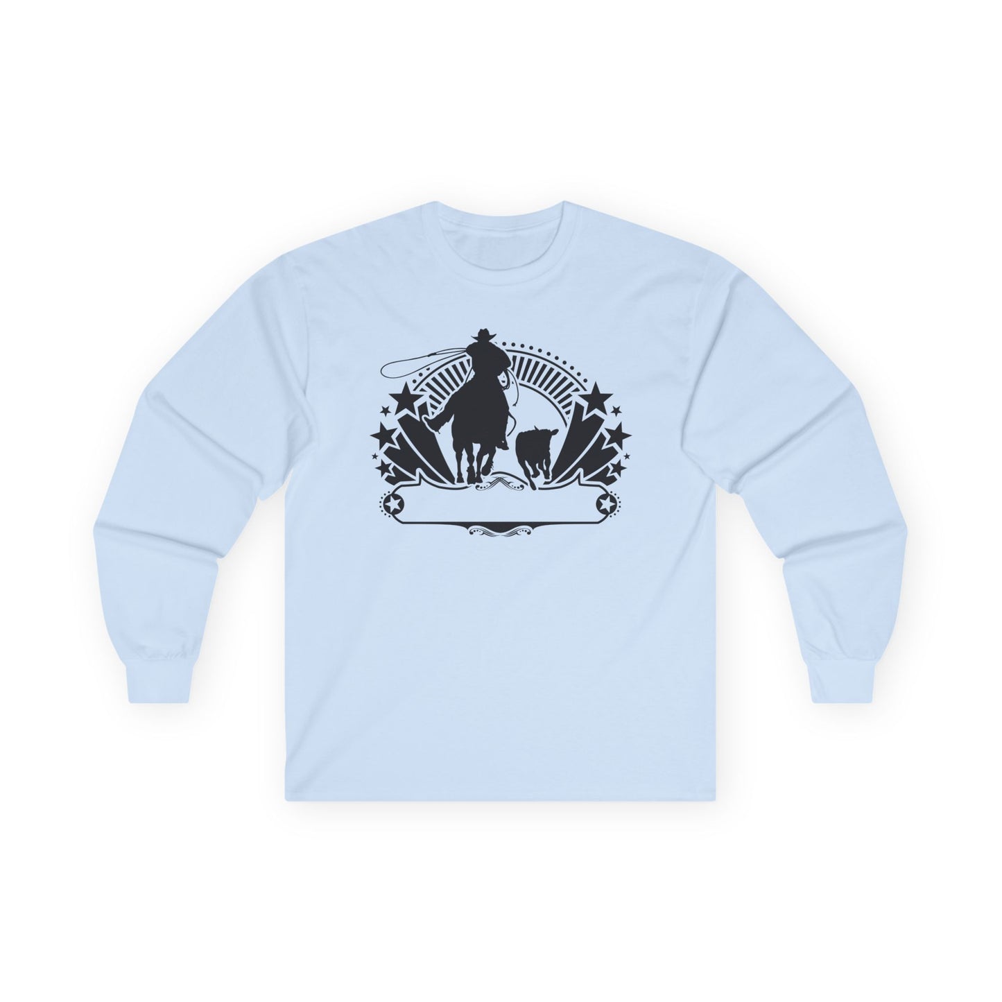 Unisex Ultra Cotton Long Sleeve Tee CALF ROPING