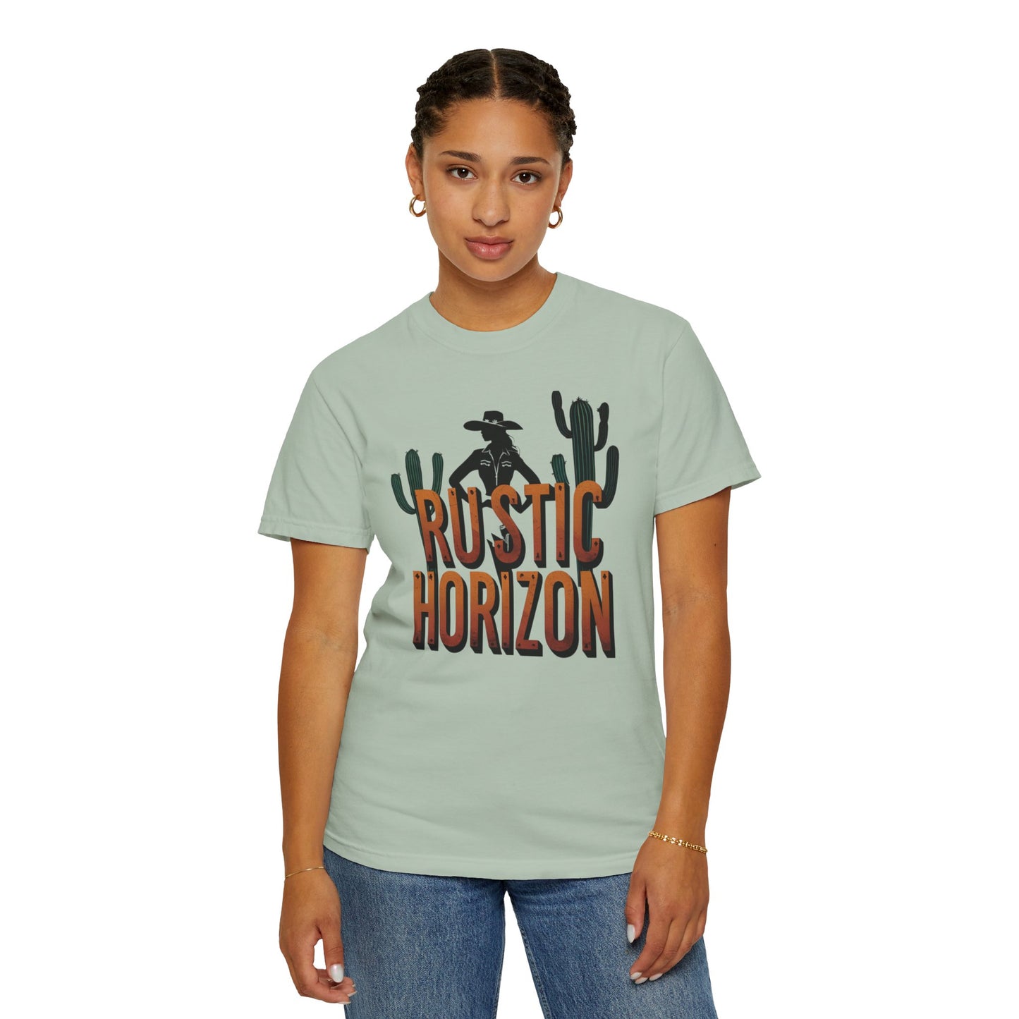 Rustic Horizon UNISEX T-Shirt｜Festival Wear, Casual Outfit, Gift for Nature Lovers, Vintage Style Tee, Summer Essential