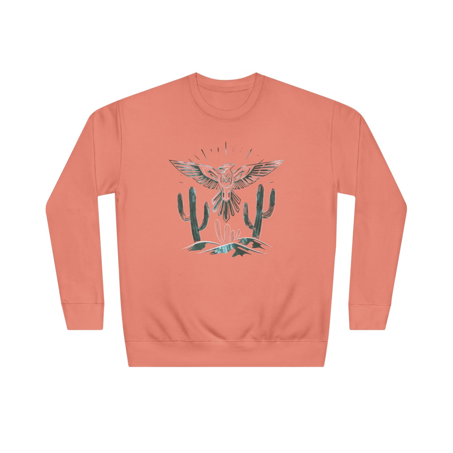 Thunderbird eagle Unisex Crew Sweatshirt - Cozy Cultural Artwear