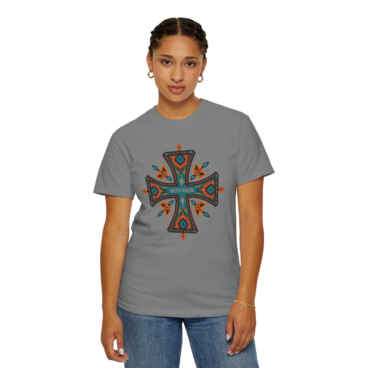 Style Rustic Horizon UNISEX T-Shirt｜Festival Wear, Casual Outfit, Gift for Nature Lovers, Vintage Style Tee, Summer Essential