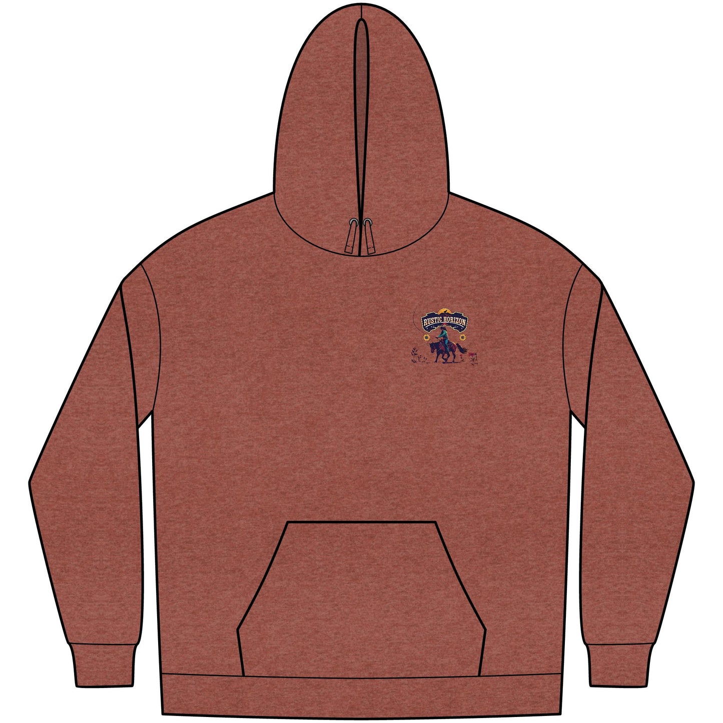 Cowgirl Unisex Western Fleece Hoodie, Rustic Fashion Sweatshirt, Cozy Winter Apparel, Gift for Rodeo Lovers, Casual Outdoor Clothing