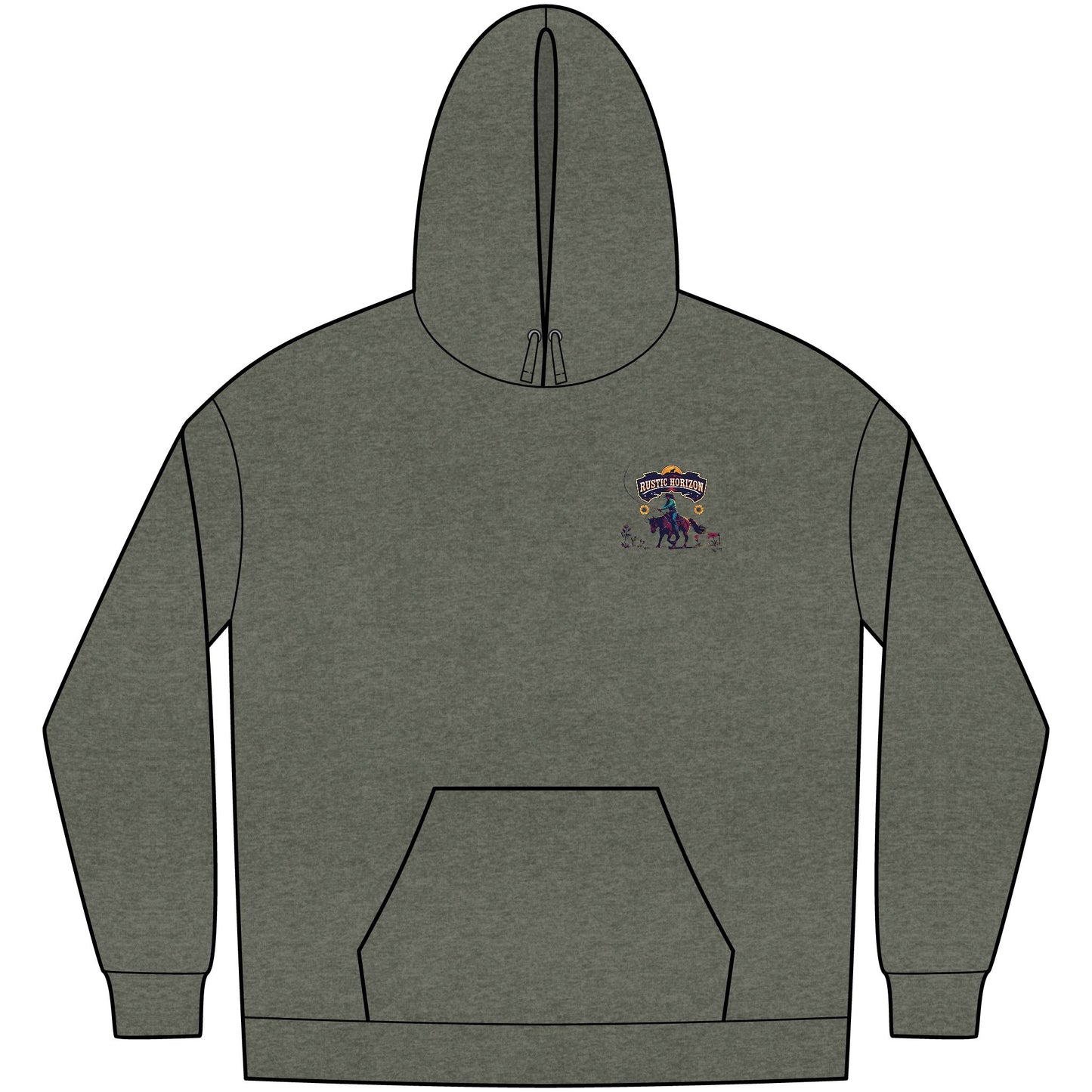 Cowgirl Unisex Western Fleece Hoodie, Rustic Fashion Sweatshirt, Cozy Winter Apparel, Gift for Rodeo Lovers, Casual Outdoor Clothing