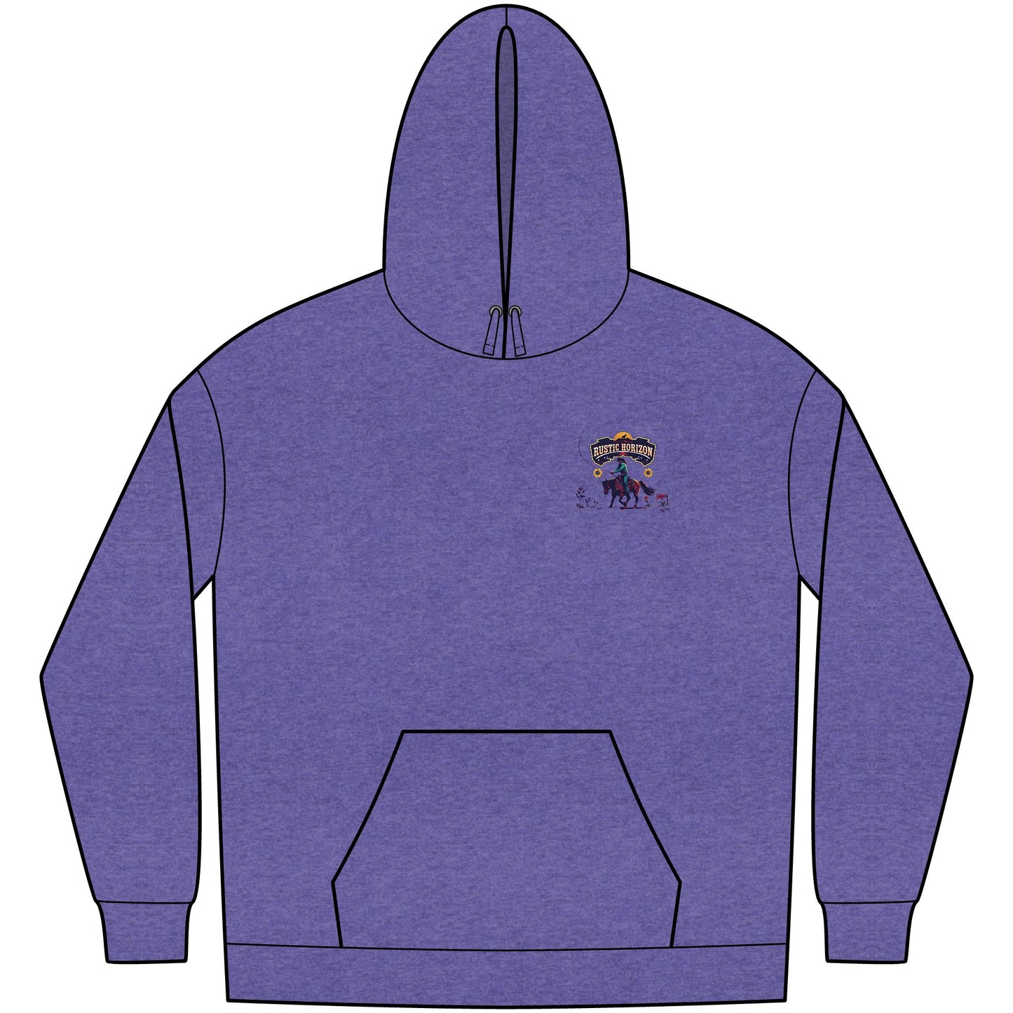 Cowgirl Unisex Western Fleece Hoodie, Rustic Fashion Sweatshirt, Cozy Winter Apparel, Gift for Rodeo Lovers, Casual Outdoor Clothing