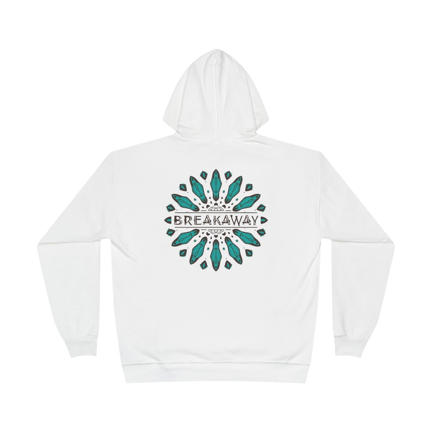 Hoodie Unisexe Breakaway - Turquoise Simple