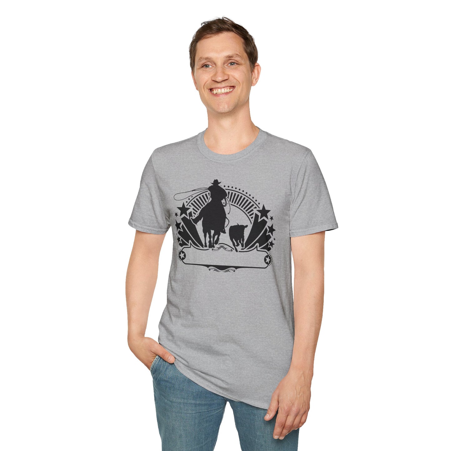 Unisex Softstyle T-Shirt CALF ROPING