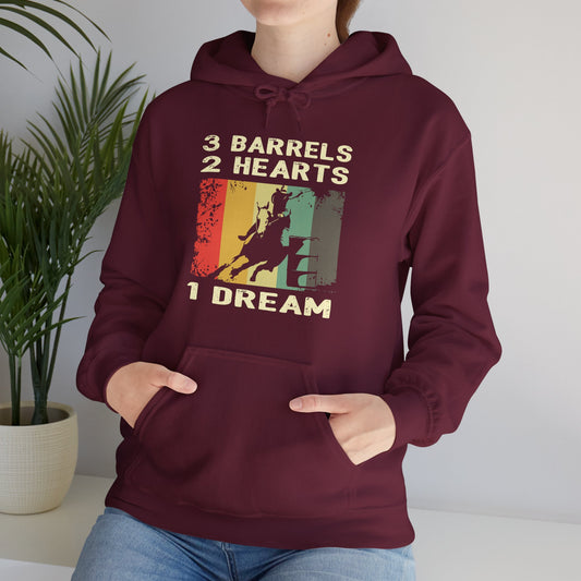 BARREL RACING Unisex Heavy Blend™ Hooded Sweatshirt