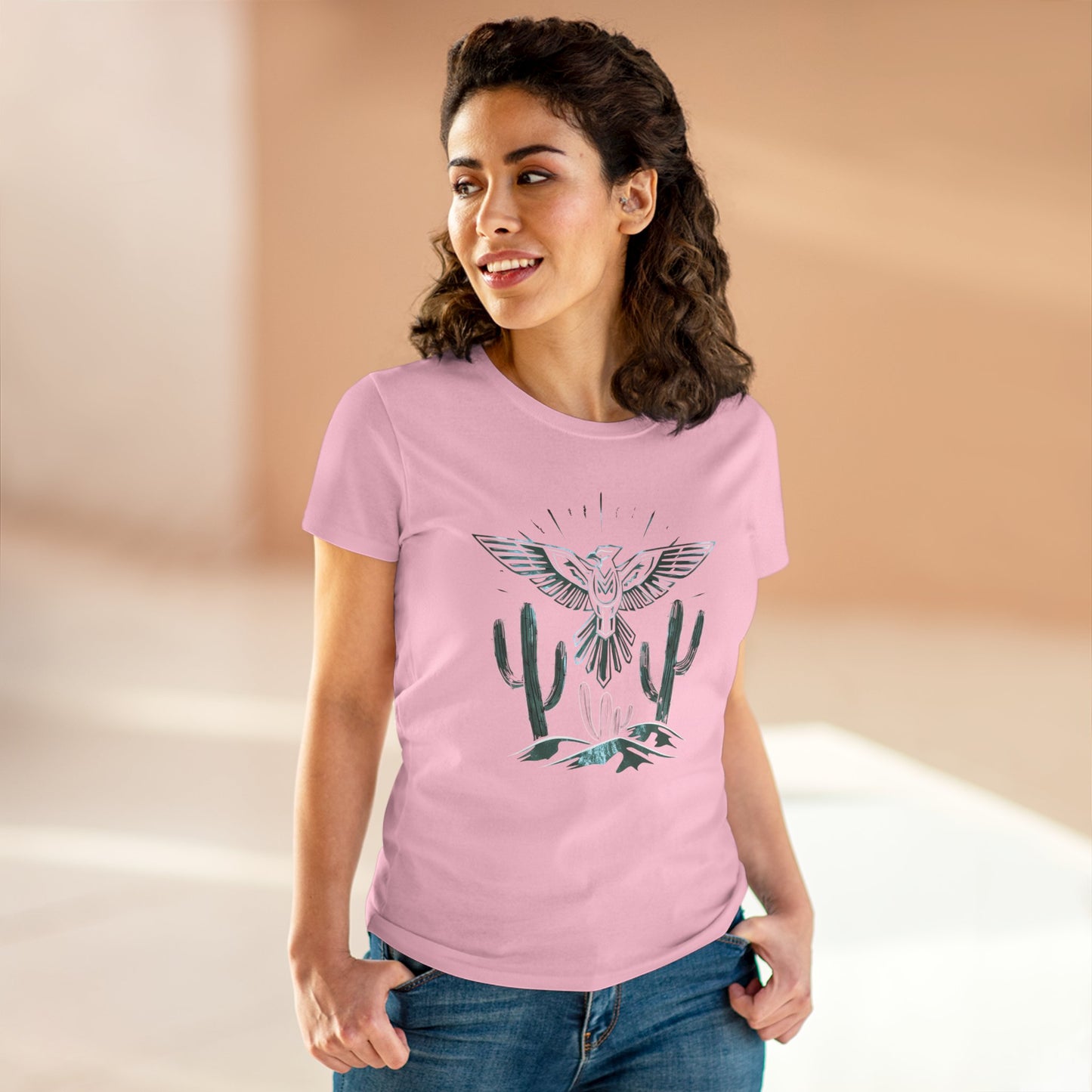 Women's Tee - Thunderbird Western Fashion Cowgirl