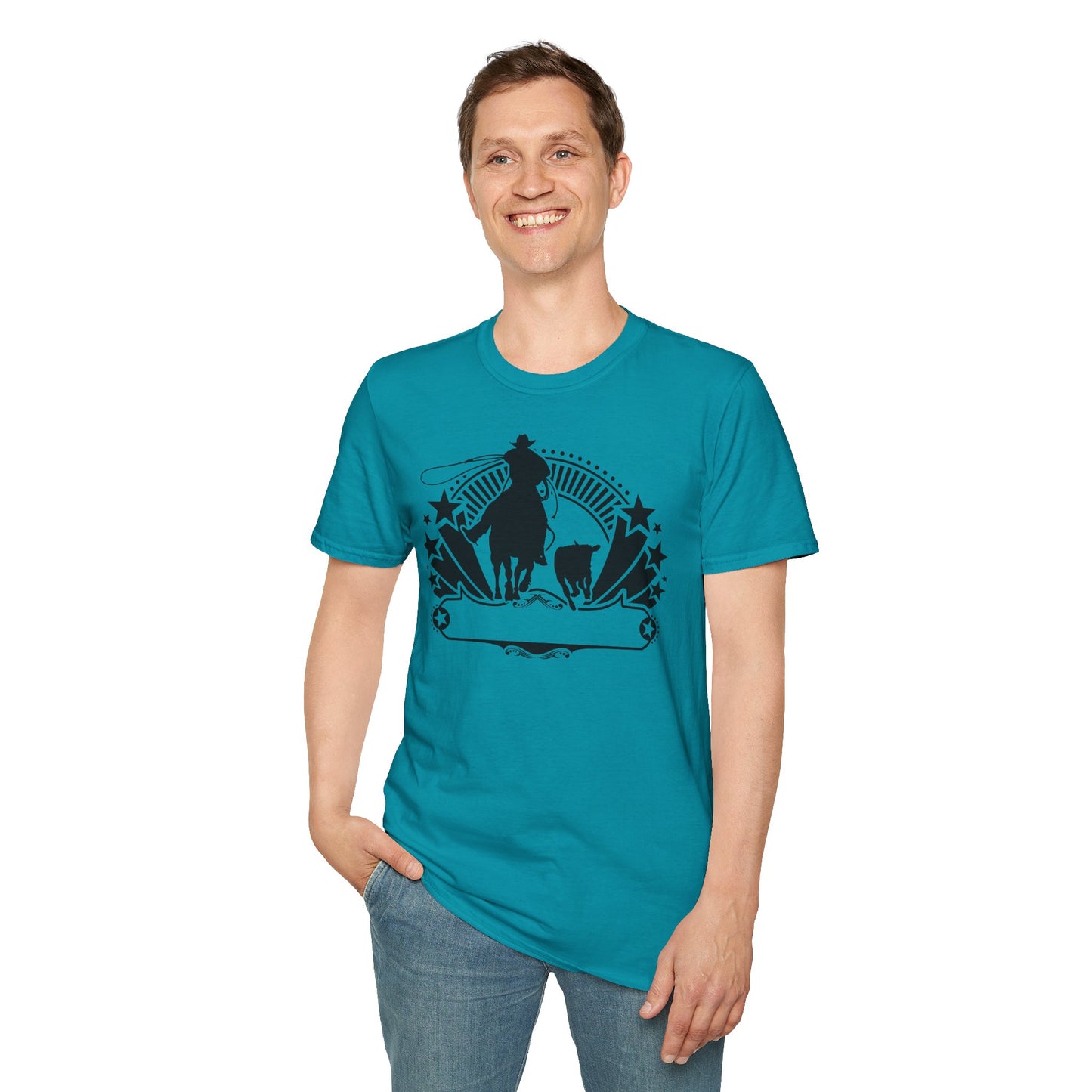 Unisex Softstyle T-Shirt CALF ROPING