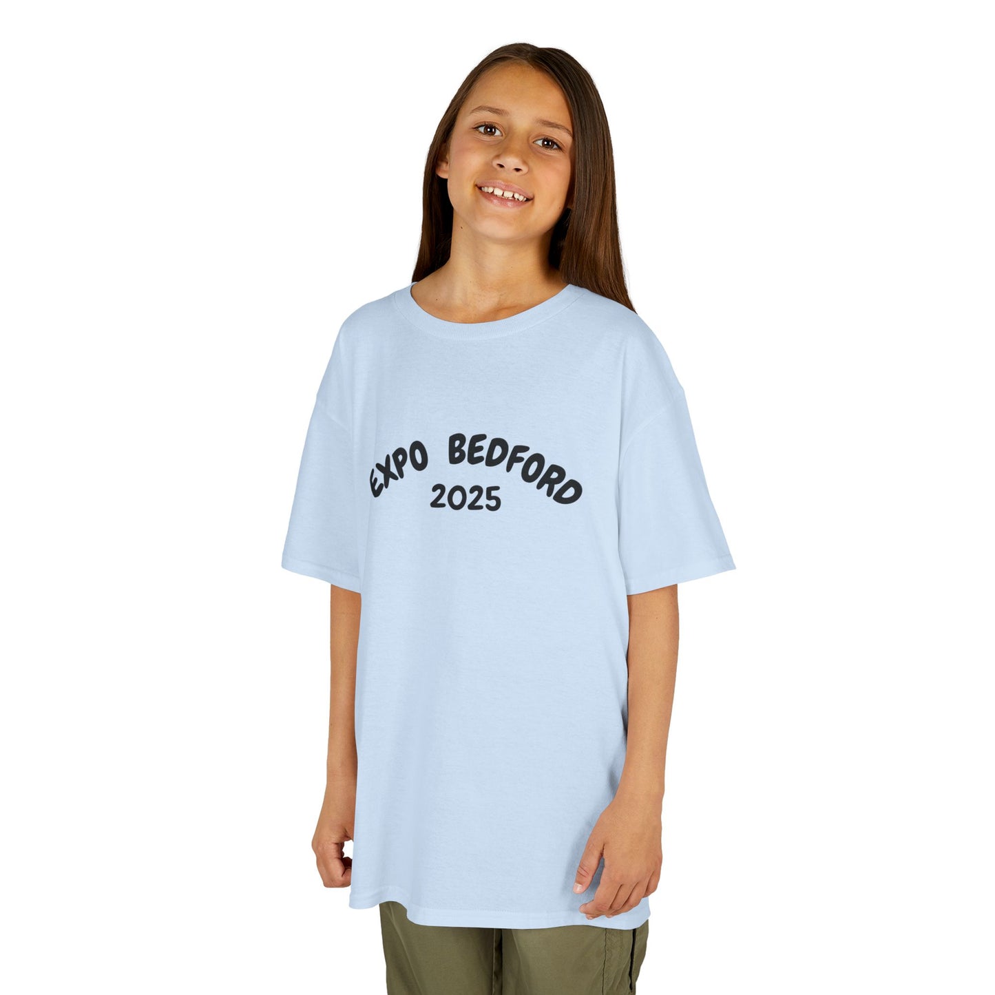 Expo Bedford 2025 Kids Cotton Tee, Youth Festival Shirt, Event T-Shirt, Kid’s Adventure Tee, Summer Celebration Top