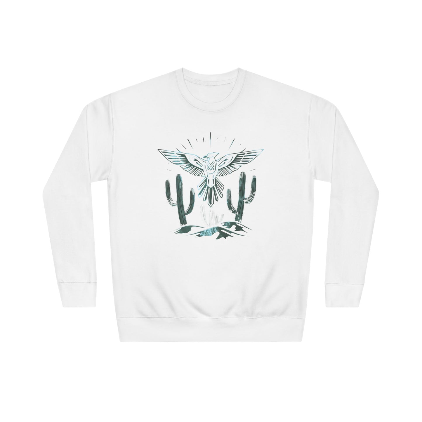 Thunderbird eagle Unisex Crew Sweatshirt - Cozy Cultural Artwear