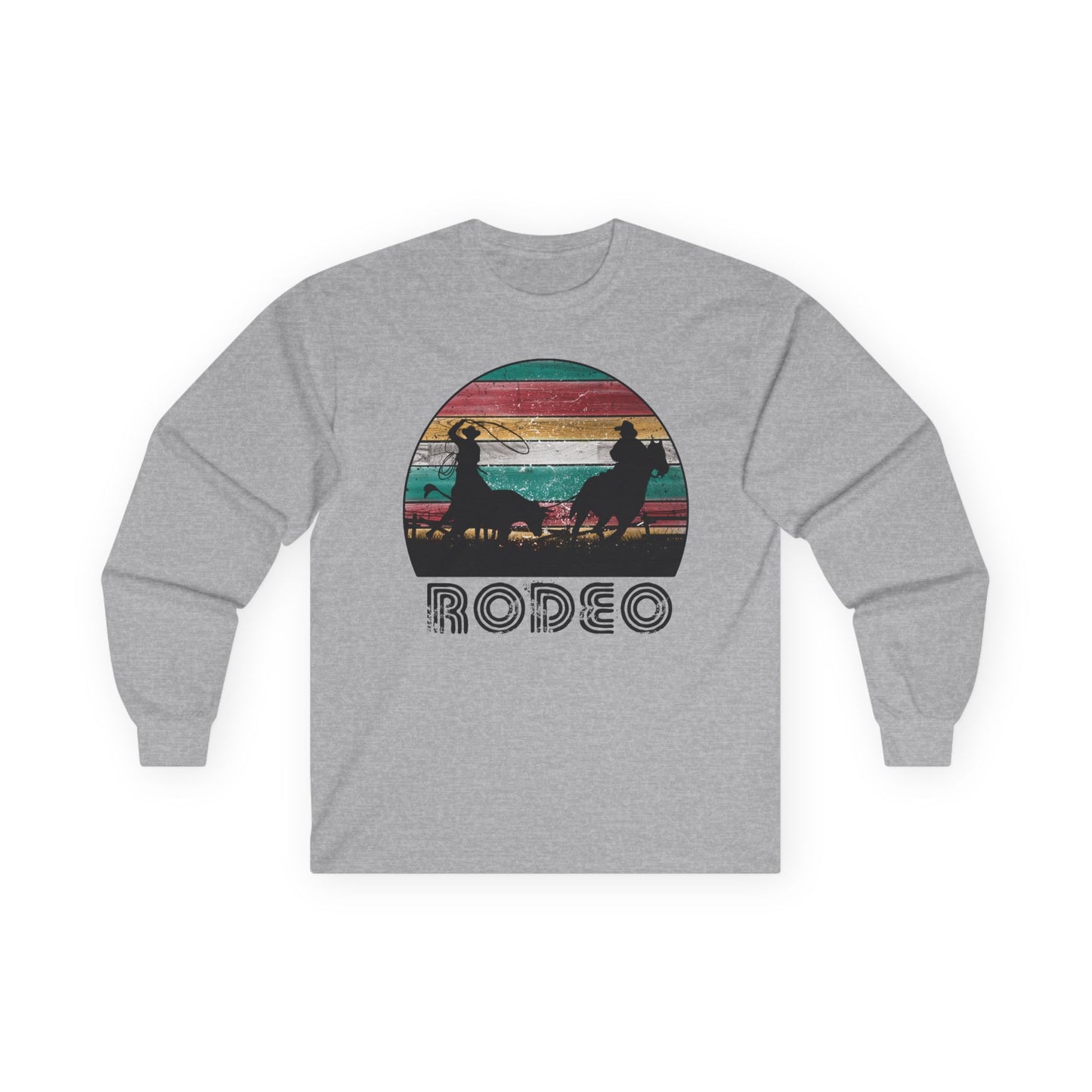 Unisex Ultra Cotton Long Sleeve Tee TEAM ROPING