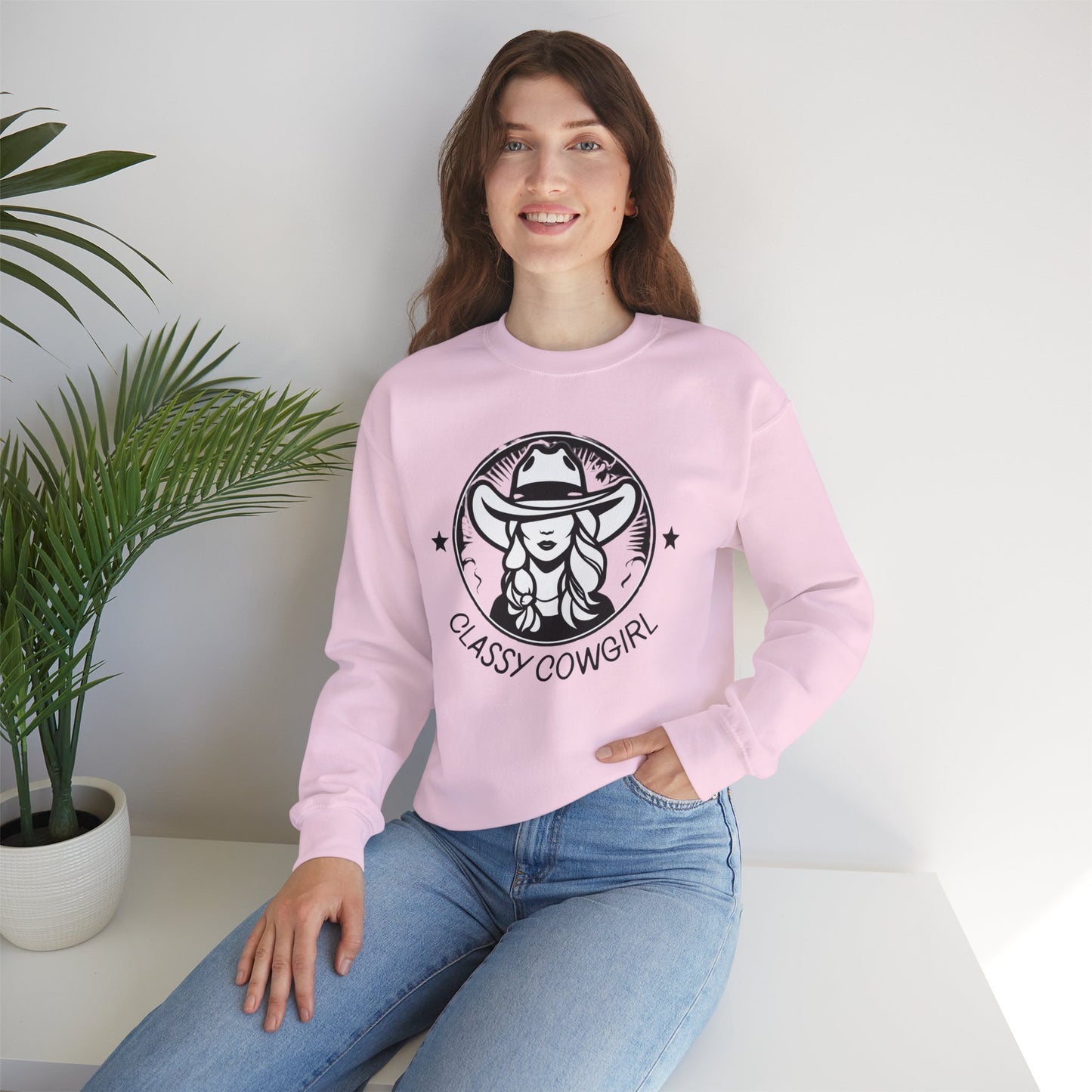 Classy Cowgirl Fashion Sweatshirt