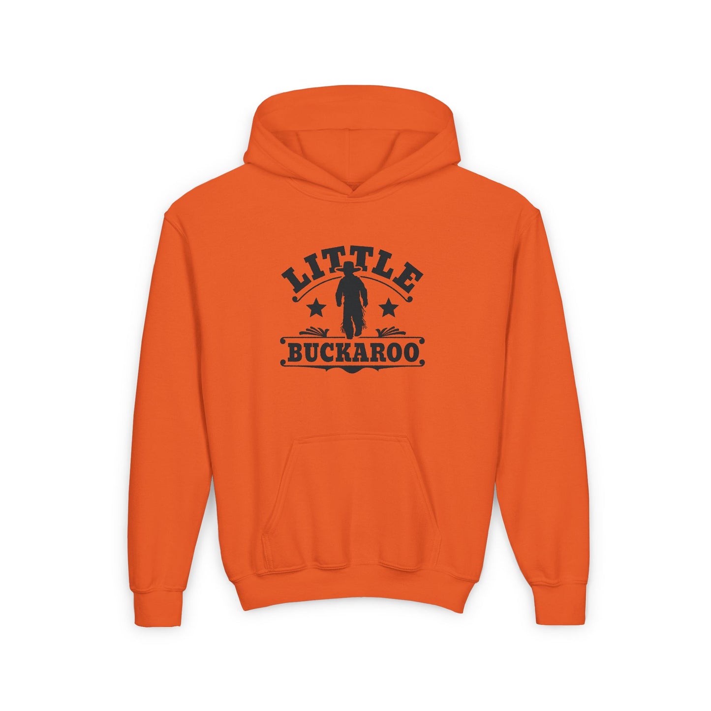 LITTLE BUCKAROO Youth Heavy Blend Hooded Sweatshirt LITTLE BUCKAROO