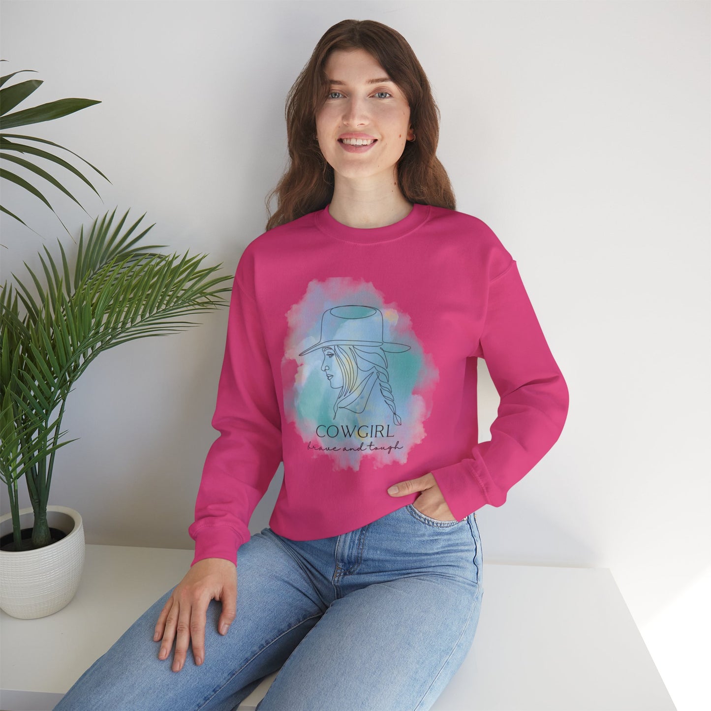 Cowgirl Fashion Sweatshirt