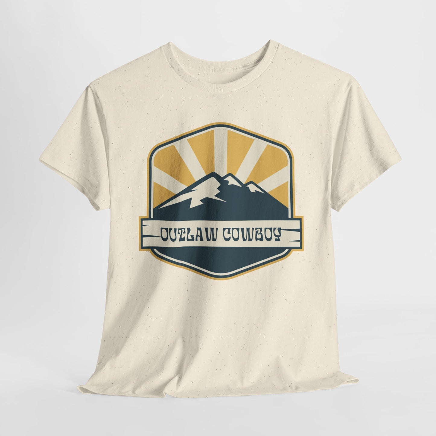 OUTLAW COWBOY Unisex Heavy Cotton Tee