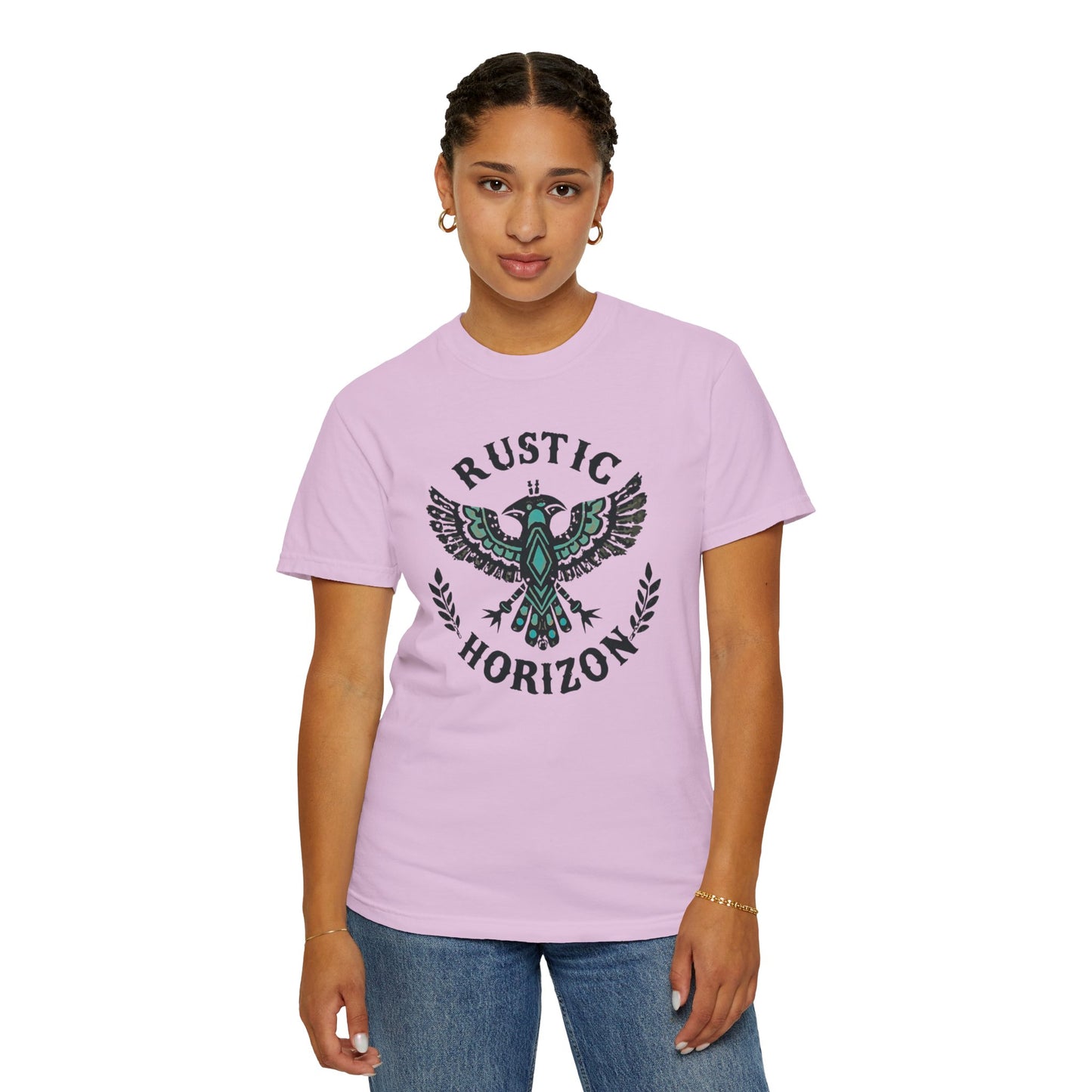 Thunderbird Rustic Horizon UNISEX T-Shirt｜Festival Wear, Casual Outfit, Gift for Nature Lovers, Vintage Style Tee, Summer Essential
