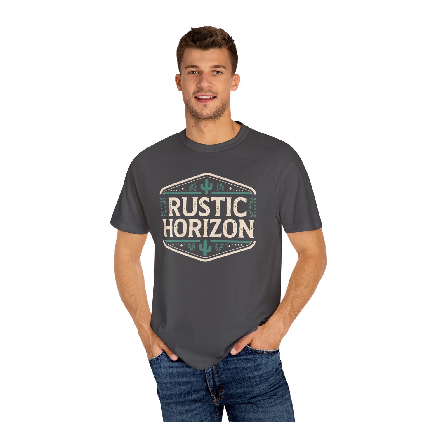 Style Rustic Horizon UNISEX T-Shirt｜Festival Wear, Casual Outfit, Gift for Nature Lovers, Vintage Style Tee, Summer Essential