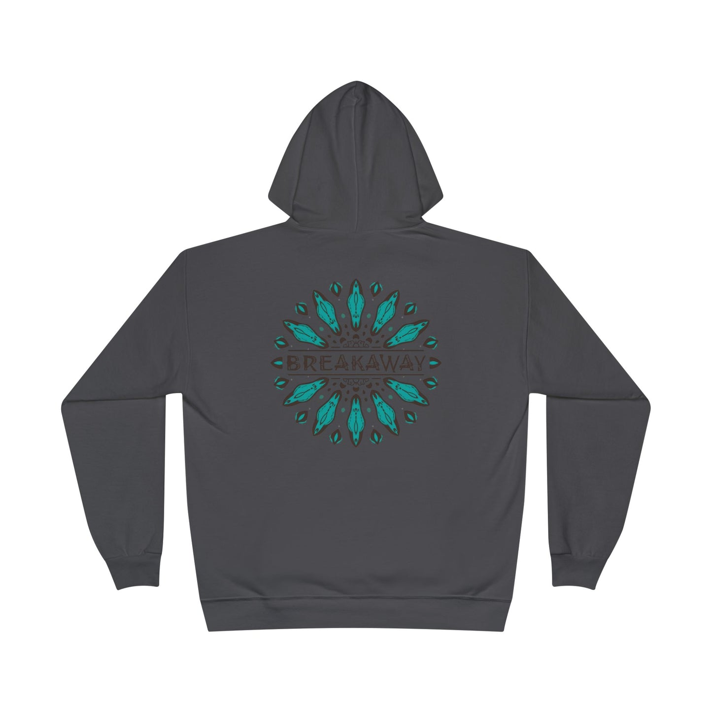 Hoodie Unisexe Breakaway - Turquoise Simple