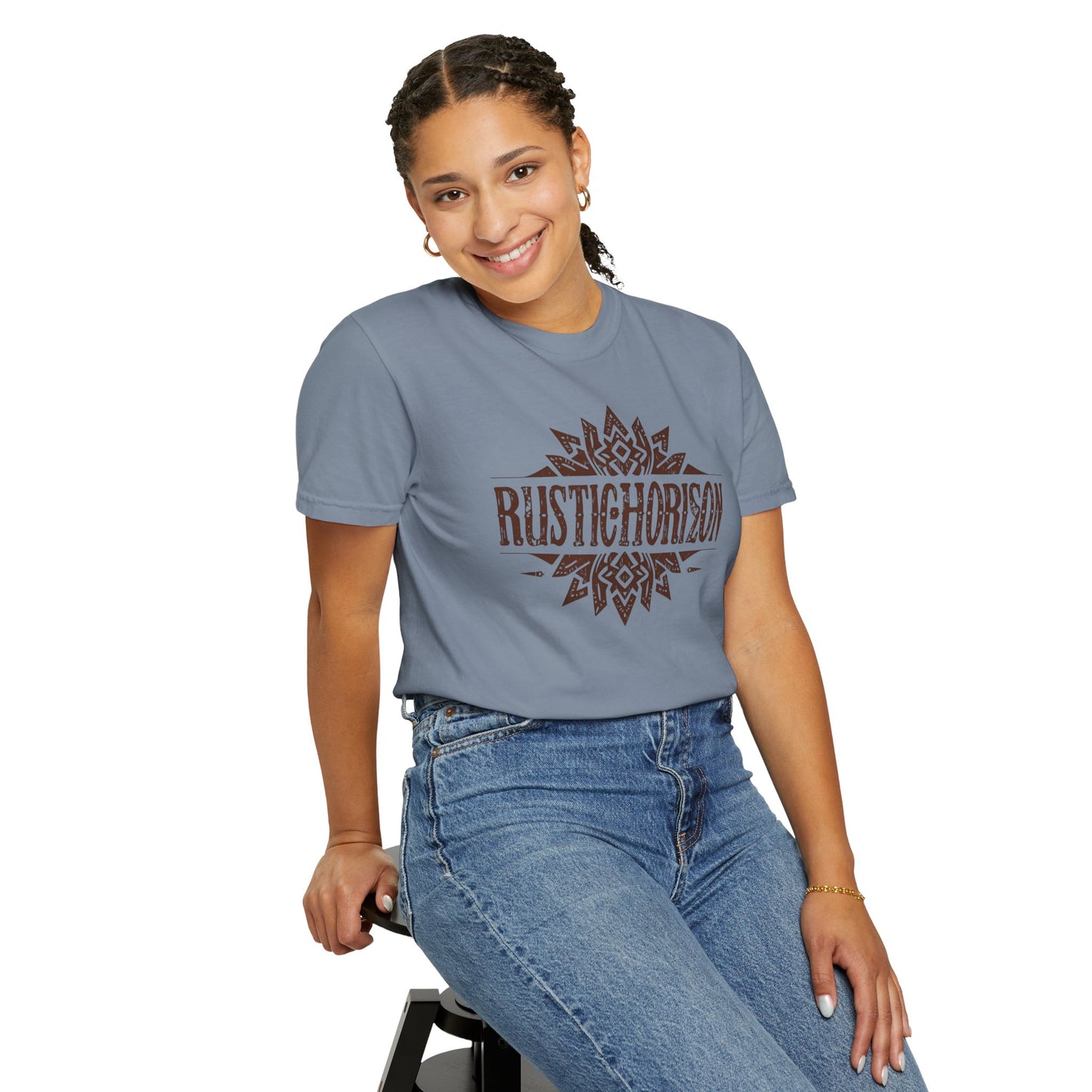 Style Rustic Horizon UNISEX T-Shirt｜Festival Wear, Casual Outfit, Gift for Nature Lovers, Vintage Style Tee, Summer Essential