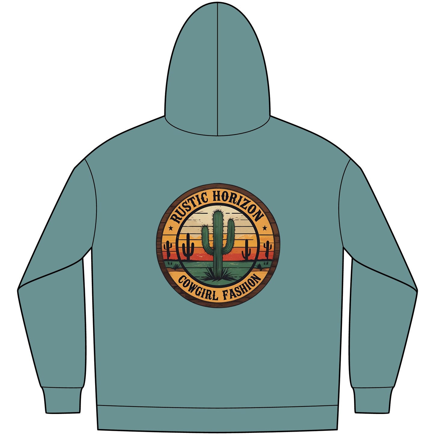 Cowgirl Unisex Western Fleece Hoodie, Rustic Fashion Sweatshirt, Cozy Winter Apparel, Gift for Rodeo Lovers, Casual Outdoor Clothing