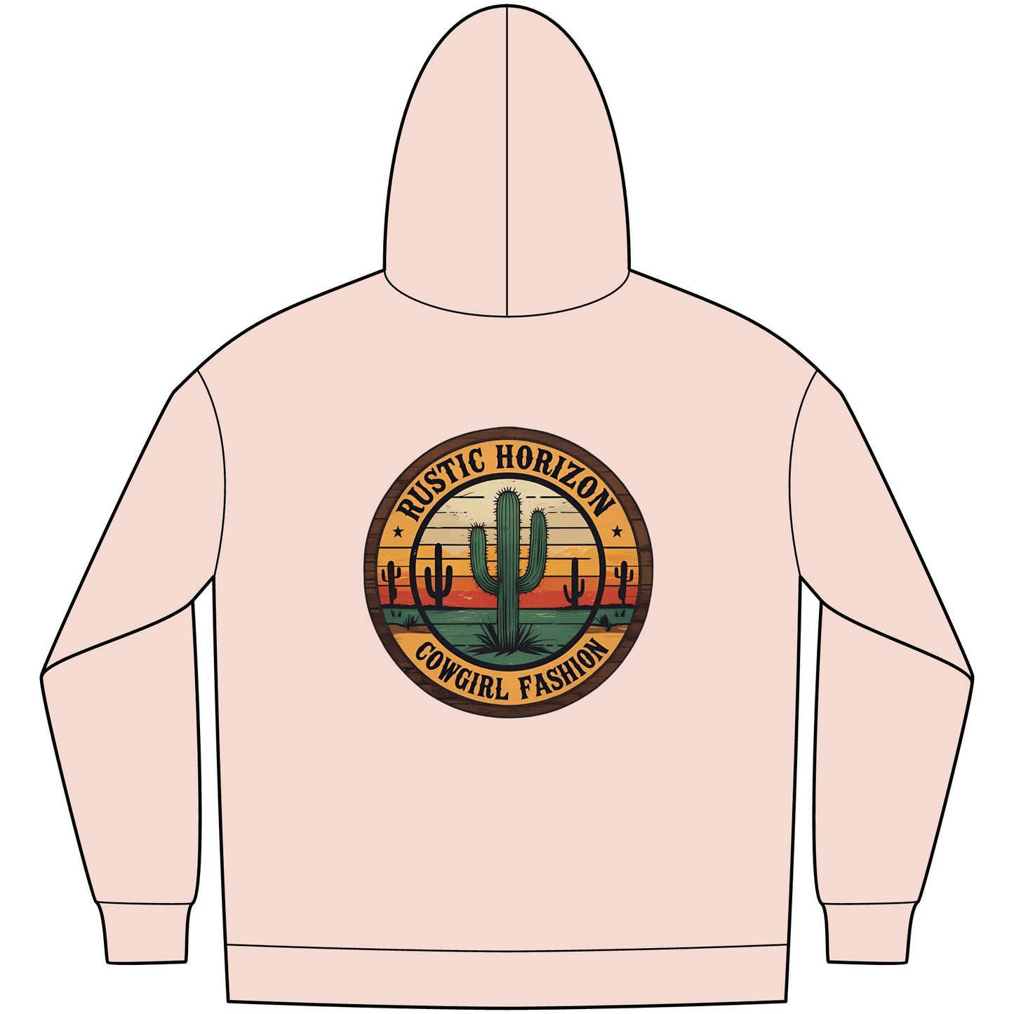 Cowgirl Unisex Western Fleece Hoodie, Rustic Fashion Sweatshirt, Cozy Winter Apparel, Gift for Rodeo Lovers, Casual Outdoor Clothing