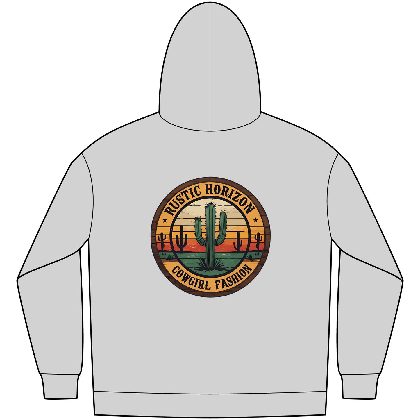 Cowgirl Unisex Western Fleece Hoodie, Rustic Fashion Sweatshirt, Cozy Winter Apparel, Gift for Rodeo Lovers, Casual Outdoor Clothing